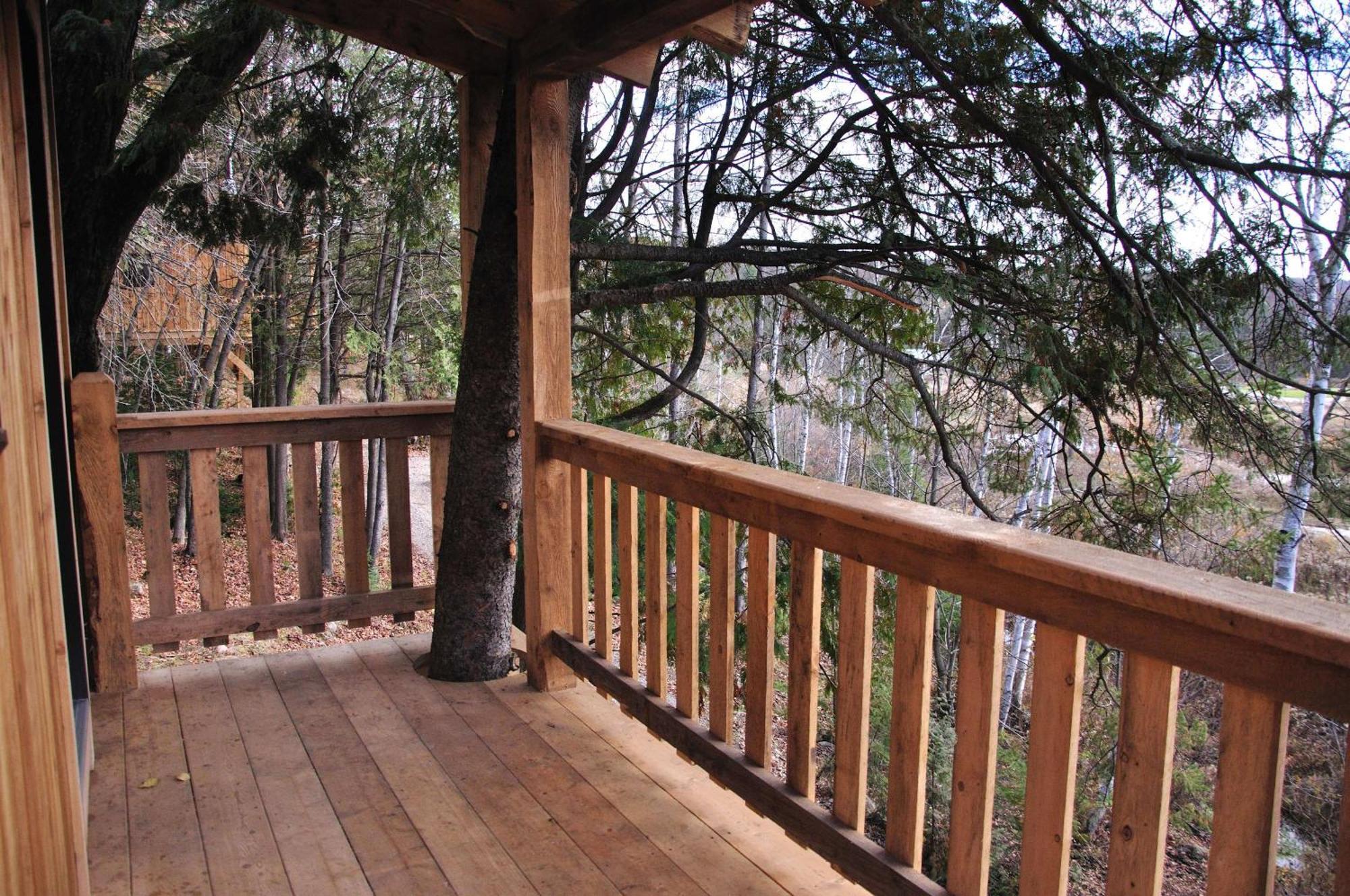 Les Cabanes Du Trappeur Wentworth-Nord Экстерьер фото